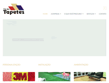 Tablet Screenshot of ciadostapetes.com.br